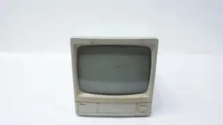 KOYO TVM-97-2 CRT BLACK & WHITE VIDEO MONITOR 9"