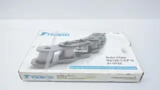 TSUBAKI RS120-1-CP-U SINGLE ROLLER CHAIN 10FT 1-1/2IN