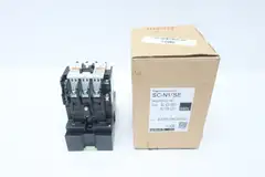 FUJI SC-N1/SE AC CONTACTOR 25HP 50A AMP 100-127V-AC/100-120V-DC