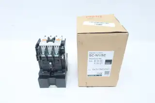 FUJI SC-N1/SE AC CONTACTOR 25HP 50A AMP 100-127V-AC/100-120V-DC
