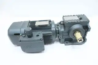 SEW EURODRIVE S57/A GEARMOTOR 1-1/4IN 54RPM 1HP 460V-AC 3PH