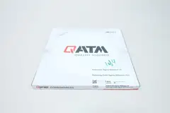 BOX OF 5 QATM 92008811 POLISHING CLOTH SIGMA 250MM PSA