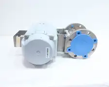 TUFLINE 067 PT550 S12L PNEUMATIC FLANGED STAINLESS PLUG VALVE 4IN 150