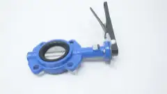 SCI MANUAL IRON BODY STAINLESS DISC BUTTERFLY VALVE 3IN 150