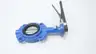 SCI MANUAL IRON BODY STAINLESS DISC BUTTERFLY VALVE 3IN 150 thumbnail 1