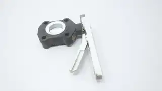 GARLOCK 400 GAR-SEAL PTFE PLASTIC MANUAL FLANGED BUTTERFLY VALVE 2IN 150