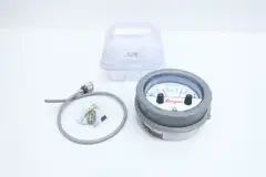 DWYER 3010MR-NIST PHOTOHELIC PRESSURE GAUGE 0-10IN-H2O