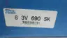 MARTIN 83V690SK V-BELT SHEAVE 8 GROOVE thumbnail 6