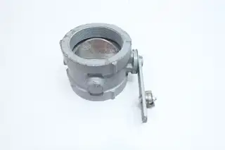 FIVES NORTH AMERICAN COMBUSTION GRF-192T BUTTERFLY VALVE 4IN
