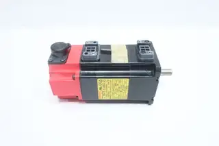 FANUC BM 0.5/4000 A06B-0115-B275#0008 SERVO MOTOR 0.2KW 4000RPM 0.65NM 58VAC 3PH
