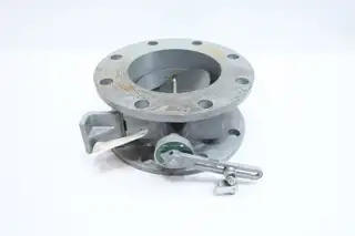 NORTH AMERICAN GRF-192T FLANGED MANUAL BUTTERFLY VALVE 6-1/2IN
