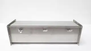 HOFFMAN F66W24SS STAINLESS FEED-THROUGH WIREWAY 24IN X 6IN X 6IN