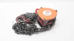DAYTON 1VW55 MANUAL CHAIN HOIST 1TON