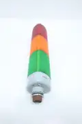 EDWARDS 102PMBS-G1 RED, AMBER, GREEN STACK LIGHT ASSEMBLY 24V-DC