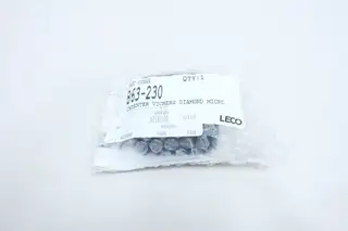 LECO 863-230 MICROINDENTATION HARDNESS TESTING KNOOP INDENTER BLOCK