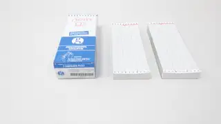 PACK OF 2 GRAPHIC CONTROLS 30002508 FANFOLDED RECORDING CHARTS