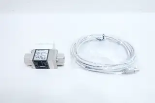 SMC PF3W704-03-DT-M DIGITAL FLOW SWITCH 1MPA 3/8IN NPT 0.5-4L/MIN 12-24V-DC