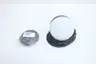 BANNER K90LRP EZ-LIGHT 90MM RED LED DOME INDICATOR LIGHT 12-30V-DC thumbnail 2