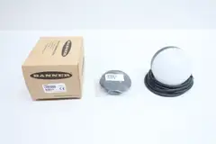 BANNER K90LRP EZ-LIGHT 90MM RED LED DOME INDICATOR LIGHT 12-30V-DC