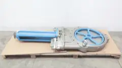 NAQIP STAINLESS KNIFE GATE VALVE 24IN 150