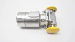GEMU 660025D804052D3-2T11507 STAINLESS TRI-CLAMP DIAPHRAGM VALVE 1IN