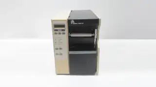 ZEBRA 140XIII Z140-401-00204 THERMAL LABEL PRINTER 90-264V-AC
