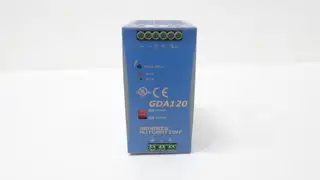 GENESIS AUTOMATION GDA120-12SSA POWER SUPPLY 115/230V-AC 10A 12V-DC 120W