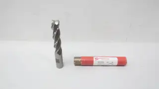 BRUBAKER TOOL 80048 3/4IN X 3/4IN HSS 4 FLUTE END MILL
