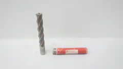 BRUBAKER TOOL 80069 1IN X 1IN  HSS EXTRA LONG 4 FLUTE END MILL