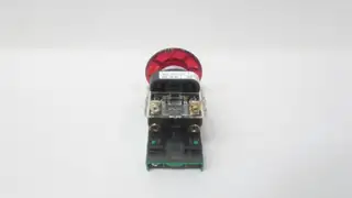 ALLEN BRADLEY 800T-FXJQ10RD2P RED ILLUMINATED MUSHROOM PUSHBUTTON 120V-AC/DC