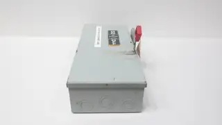 GENERAL ELECTRIC GE TH3362 FUSIBLE DISCONNECT SWITCH 3P 60A AMP 600V-AC 250V-DC