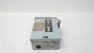 GENERAL ELECTRIC GE TGN3321R FUSIBLE DISCONNECT SWITCH 30A AMP 3P