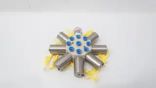 BIO-CHEM 080T824-32-5 8 POS FLUID MIXING & FLOW SELECTION VALVE