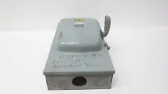 SQUARE D A86343 FUSIBLE DISCONNECT SWITCH 100A AMP 600V-AC 3P