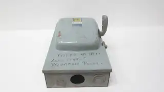 SQUARE D A86343 FUSIBLE DISCONNECT SWITCH 100A AMP 600V-AC 3P