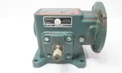 DODGE MR94751 56/175-10 TIGEAR RIGHT ANGLE WORM GEAR SPEED REDUCER 1.42HP 10:1