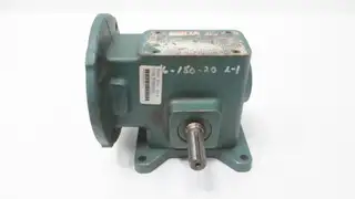 DODGE MR94745L1 56/150-20 TIGEAR RIGHT ANGLE WORM GEAR SPEED REDUCER 20:1 0.59HP