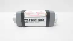 HEDLAND H601A-010 VARIABLE AREA FLOW METER 1-10GPM 1/2IN NPT