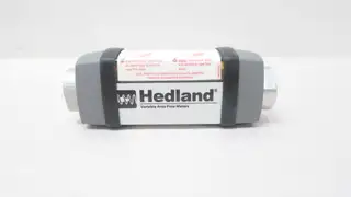 HEDLAND H601A-010 VARIABLE AREA FLOW METER 1-10GPM 1/2IN NPT