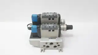 SMC VV819-03B-SUQW04UT-W1 PNEUMATIC VALVE MANIFOLD
