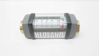 HEDLAND H705B-005 VARIABLE AREA FLOW METER 3/4IN NPT 0.5-5GPM