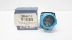 MELTRIC 63-38147-972 PLUG 3P+N+G 30A AMP 347/600V-AC