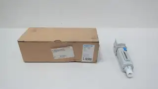 FESTO MS4-LFM-1/4-A-U-V PNEUMATIC FILTER 1/4IN NPT 180PSI