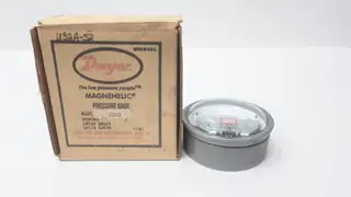 DWYER 2203 PRESSURE GAUGE 0-3PSI