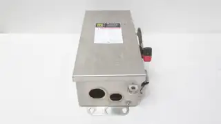SQUARE D HU361DS STAINLESS NON-FUSIBLE DISCONNECT SWITCH 600V-AC 3P 30A AMP