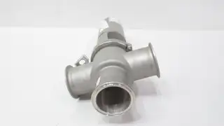 ALFA LAVAL SRC-GC-#3-2.5-9-10-J PNEUMATIC STAINLESS VALVE 2.5IN TRI-CLAMP