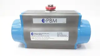 PBM PAVCL453S-0115 PNEUMATIC SPRING-RETURN VALVE ACTUATOR 120PSI