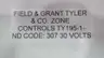 FIELD & GRANT TYER TY-195-1-ND CODE 307 ZONE CONTROL RELAY 30V-DC thumbnail 6