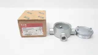EATON GUAX16 CONDUIT OUTLET BOX 1/2IN X