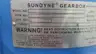 SUNDYNE GB01AC14 GEARBOX GEAR DRIVE 200HP 1:1.96 thumbnail 4